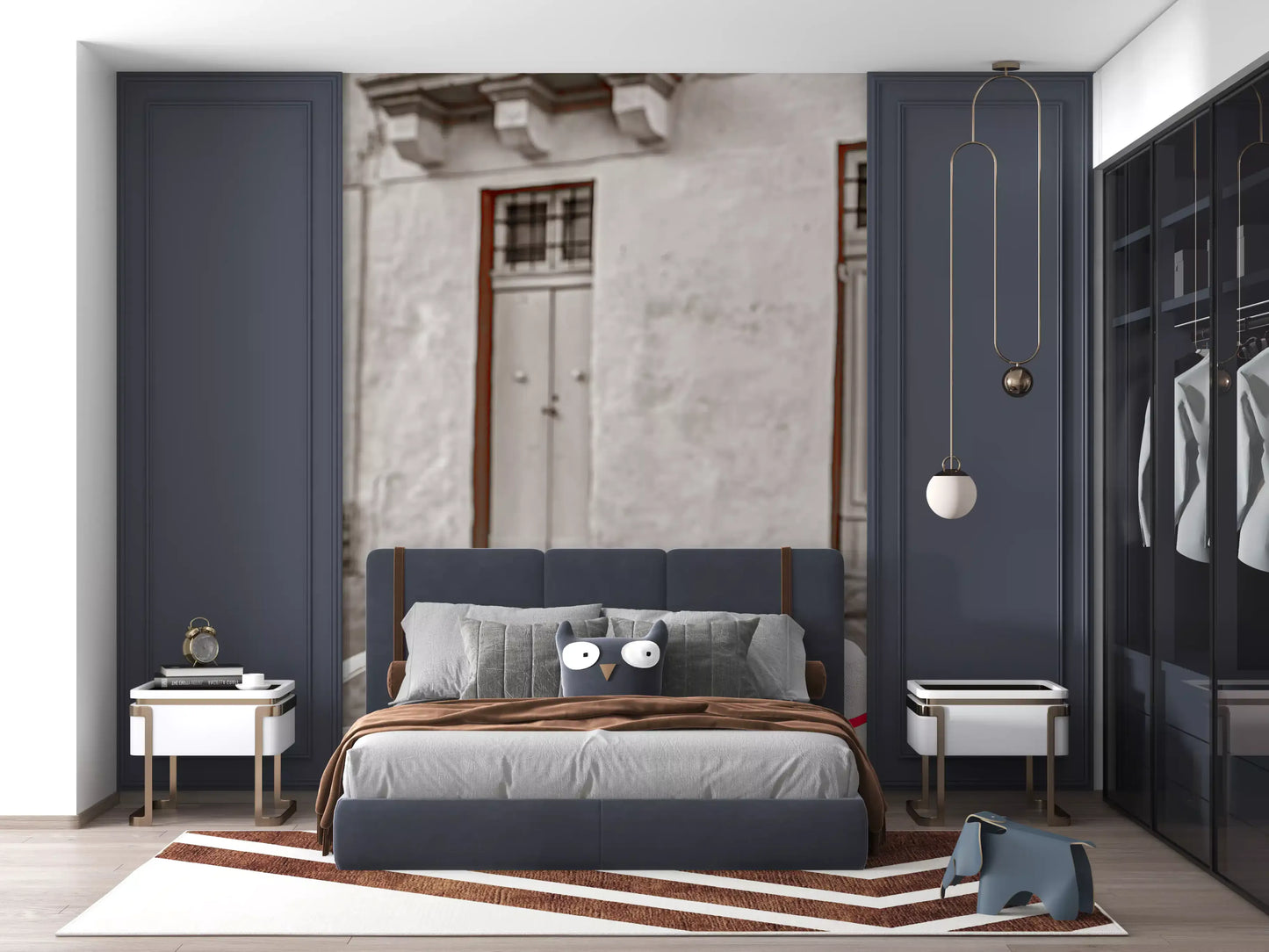 Rustic Romance Floral Still Life Wall Mural