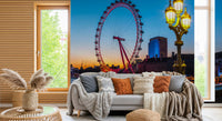 London Eye Twilight Vista Wall Mural