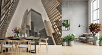 Architectural Heights and Spire Wall Mural