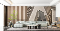 Architectural Heights and Spire Wall Mural