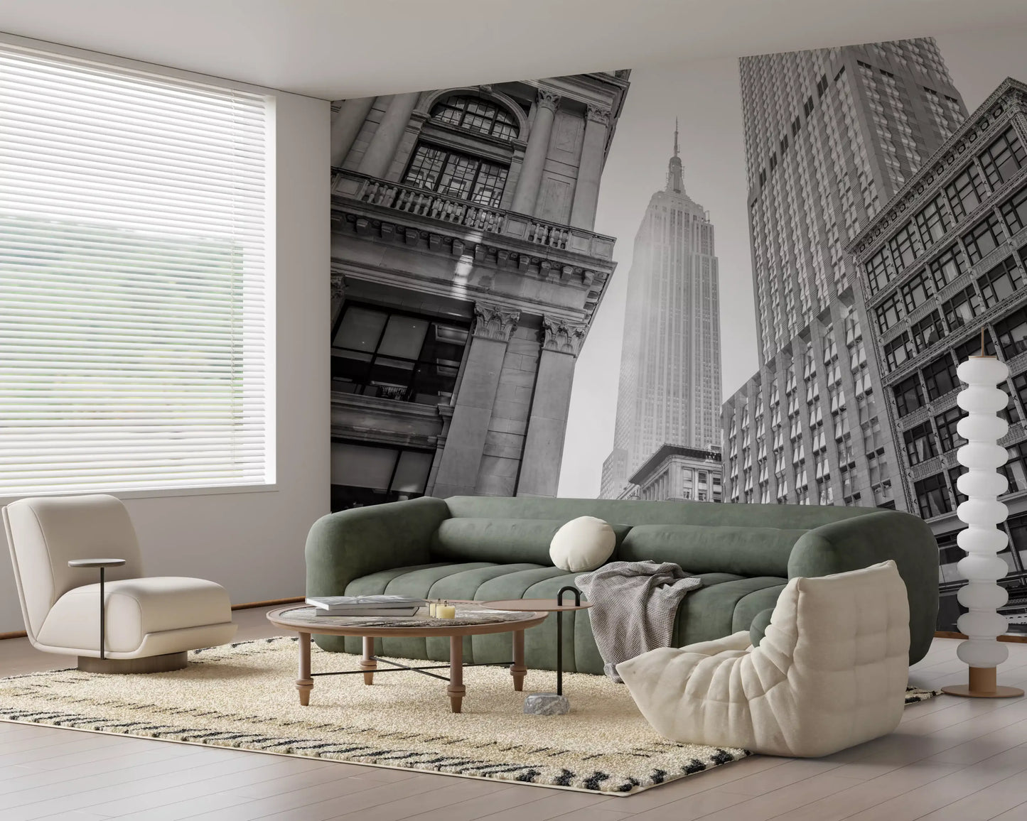 Urban Heights Architectural View Wall Mural