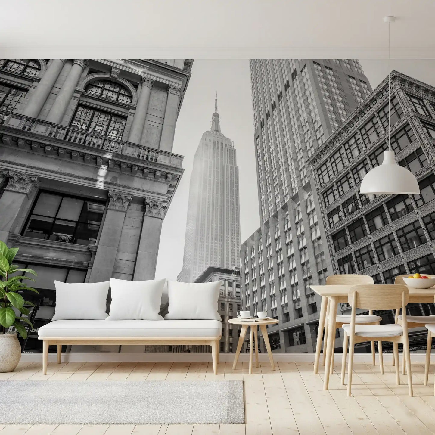 Urban Heights Architectural View Wall Mural