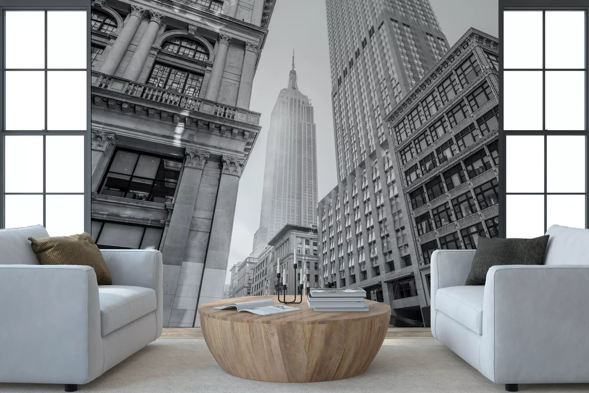Urban Heights Architectural View Wall Mural