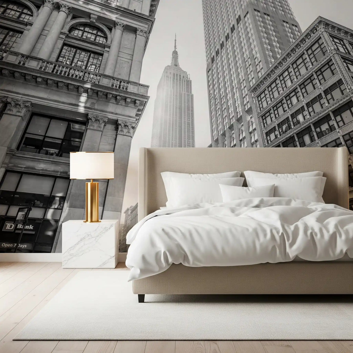 Urban Heights Architectural View Wall Mural