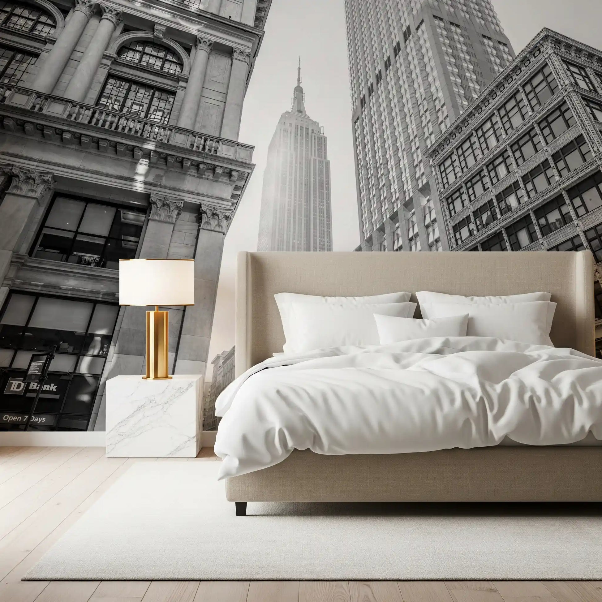 Urban Heights Architectural View Wall Mural