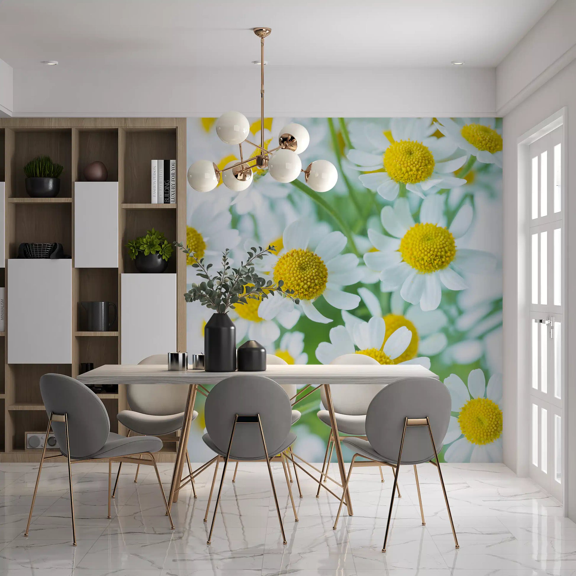 Spring Meadow Bloom Wall Mural