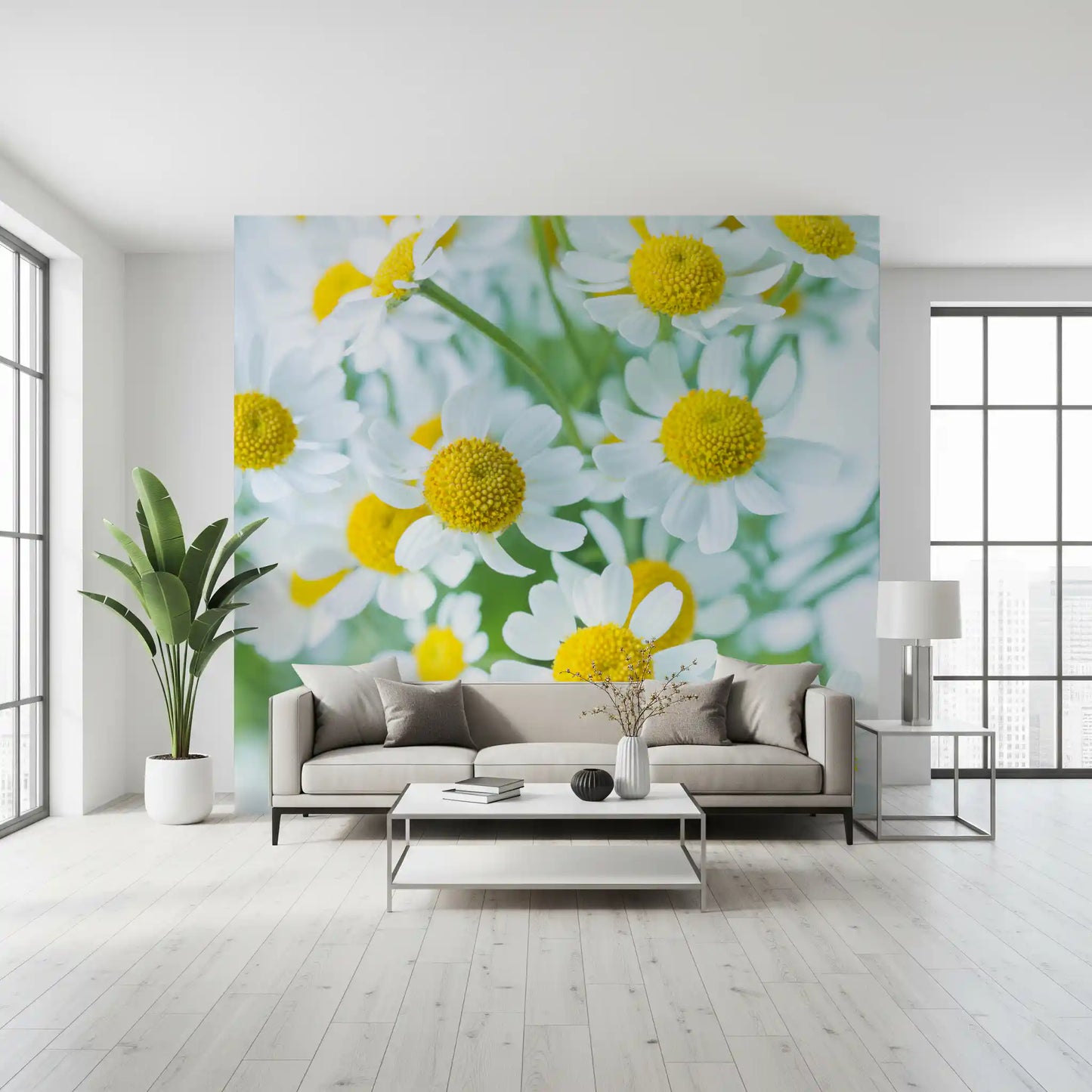Spring Meadow Bloom Wall Mural