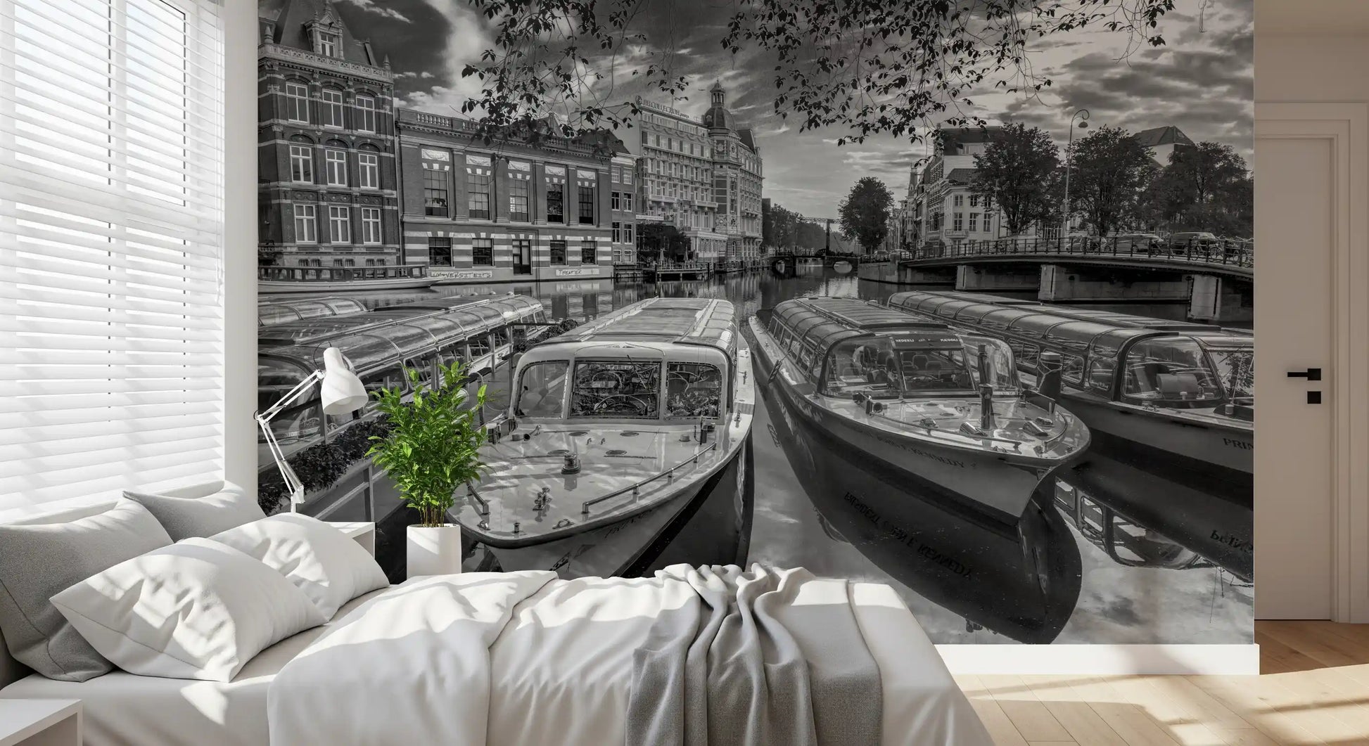 Historic Dutch Waterway Wall Mural