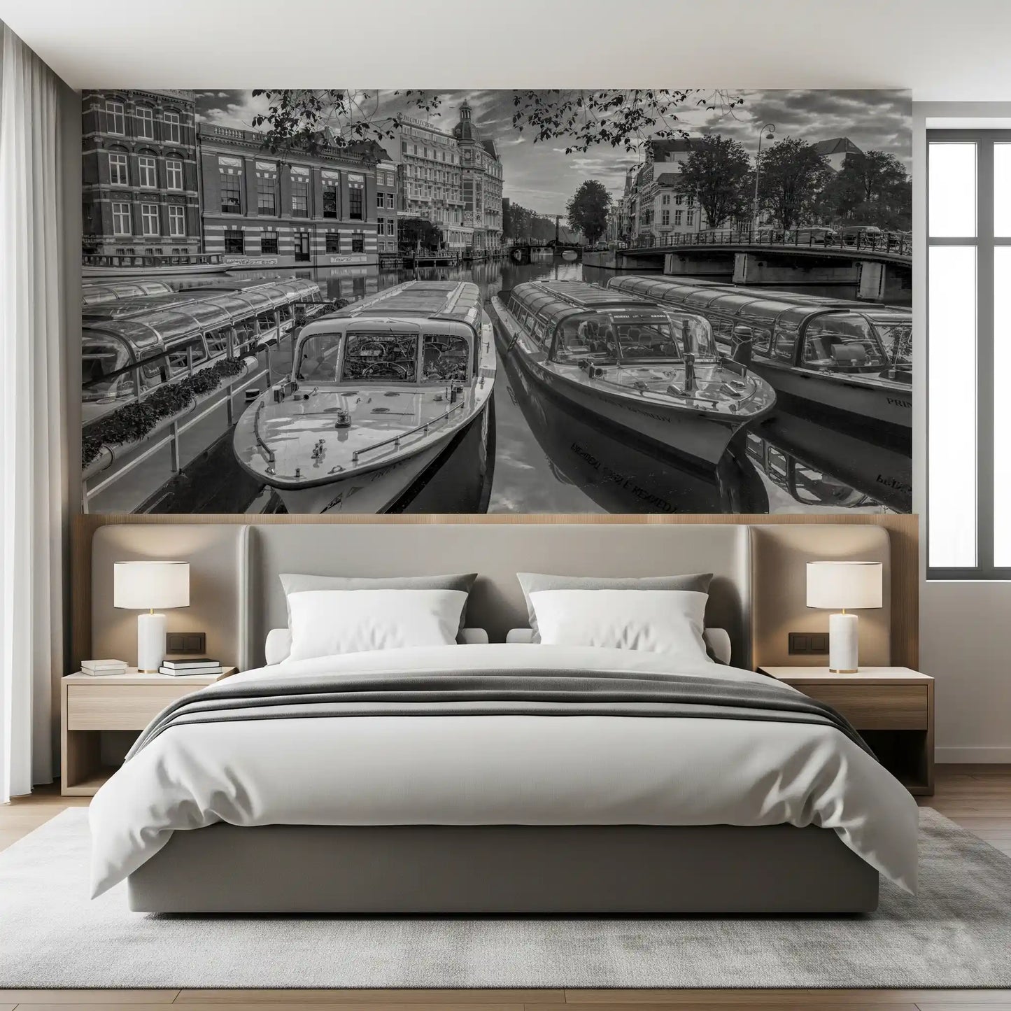 Historic Dutch Waterway Wall Mural