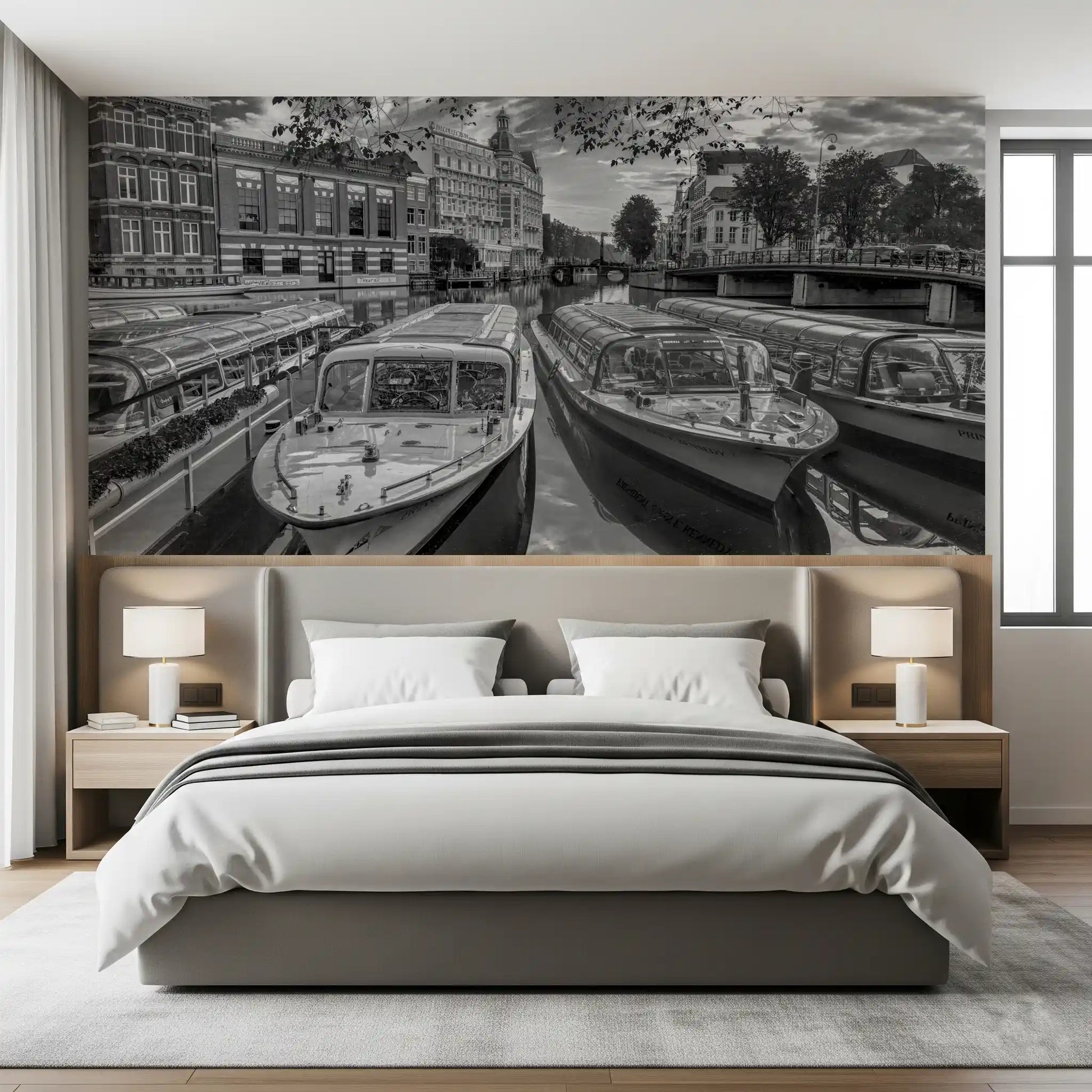 Historic Dutch Waterway Wall Mural