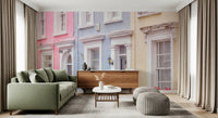 Charming European Streetscape Wall Mural