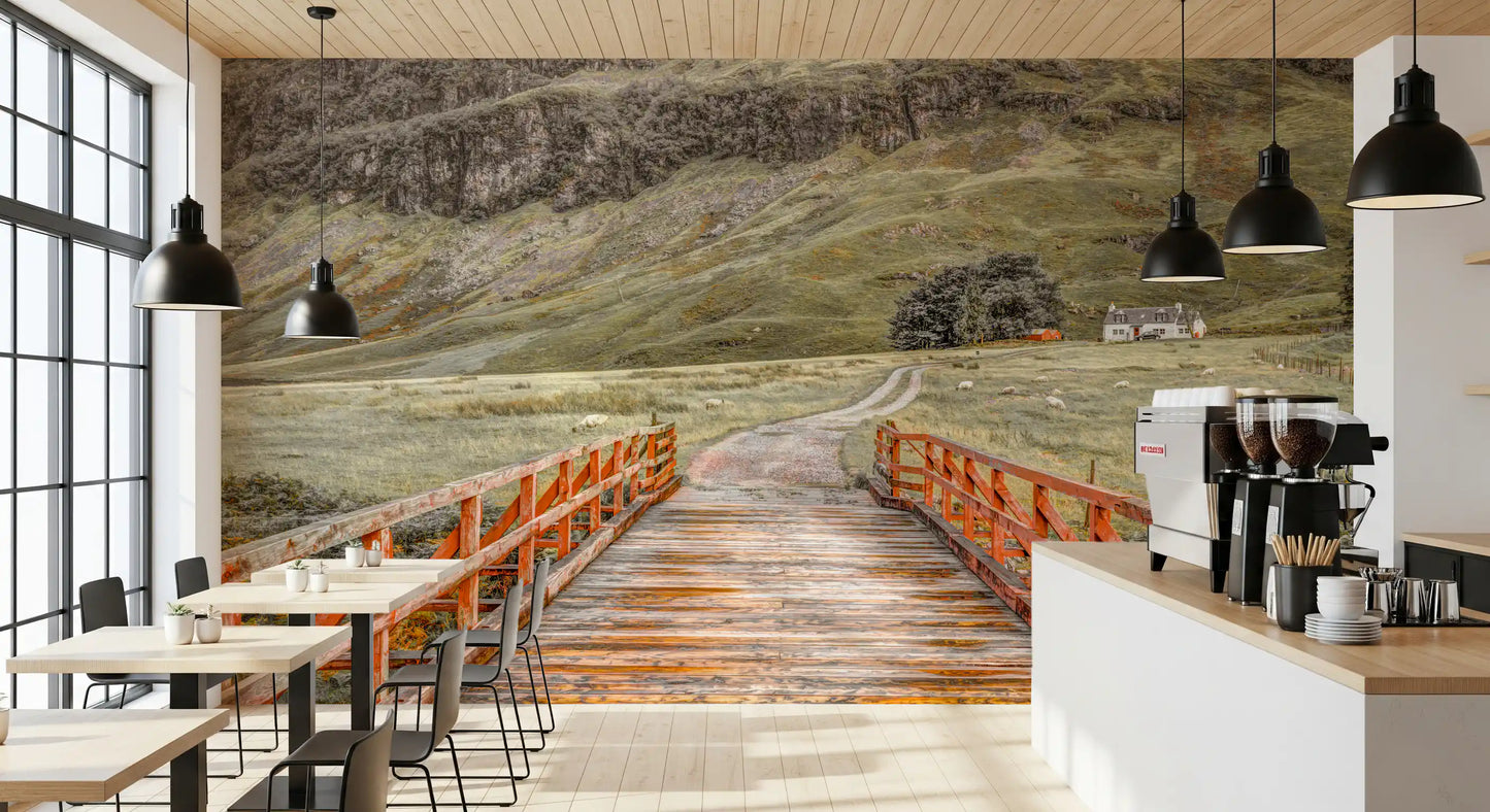 Highland Valley Bridge Path Wall Mural