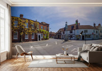 Historic Countryside Architectural View Wall Mural