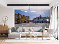 Historic Countryside Architectural View Wall Mural