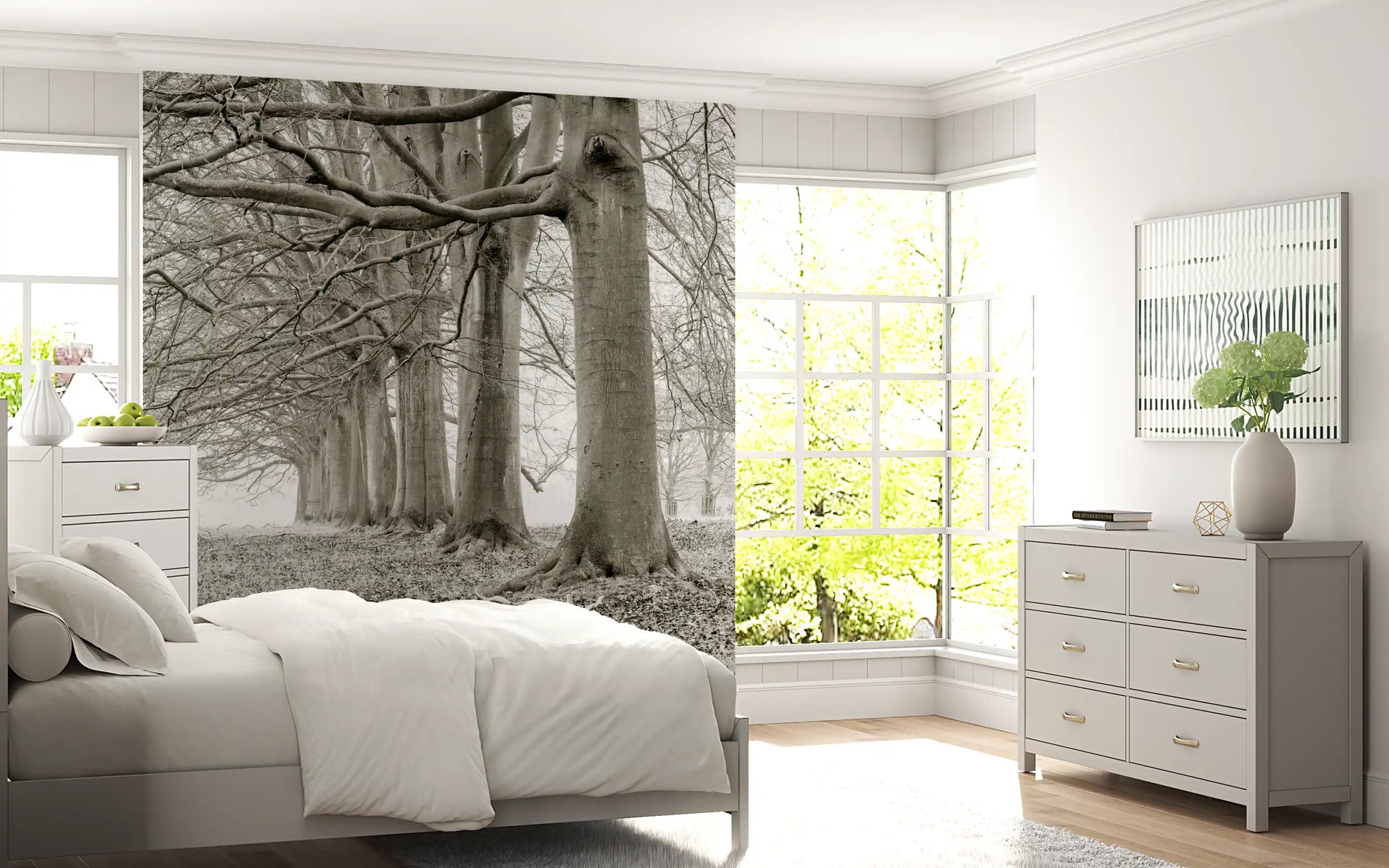 Ethereal Forest Canopy Wall Mural