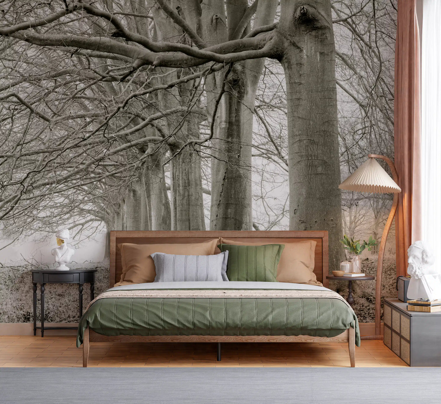 Ethereal Forest Canopy Wall Mural