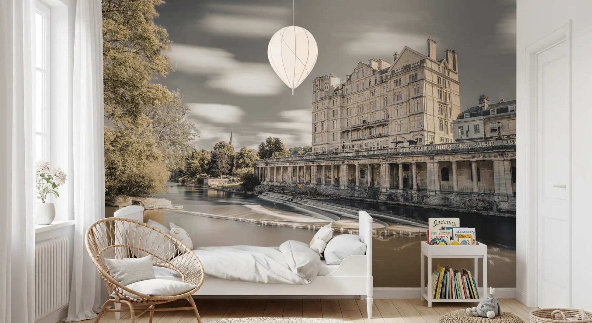 Bath Riverside Architectural Heritage Wall Mural