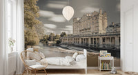 Bath Riverside Architectural Heritage Wall Mural