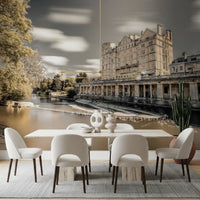 Bath Riverside Architectural Heritage Wall Mural