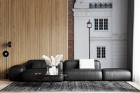Neoclassical London Architectural Facade Wall Mural