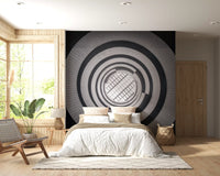 Concentric Skylight Perspective Wall Mural