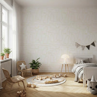 Munki and the Spot - Milk & Cream Wallpaper⁠