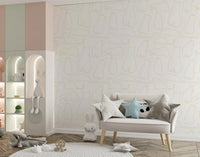 Munki and the Spot - Milk & Cream Wallpaper⁠