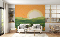 Sunset Wall Mural