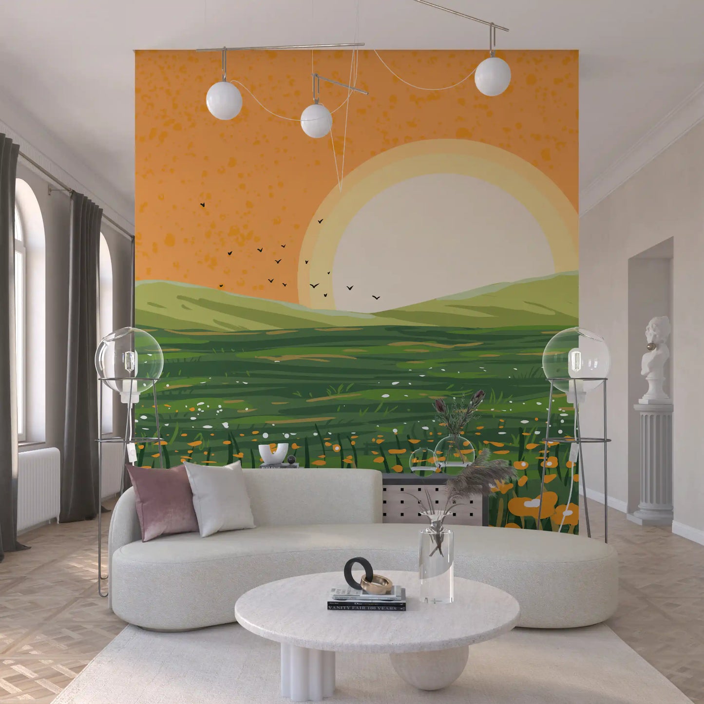 Sunset Wall Mural