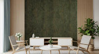 Scratched Suede - Dark Olive Wall Mural