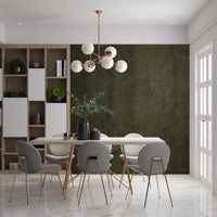 Scratched Suede - Dark Olive Wall Mural