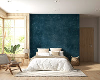 Starry Map - Midnight Blue Wall Mural