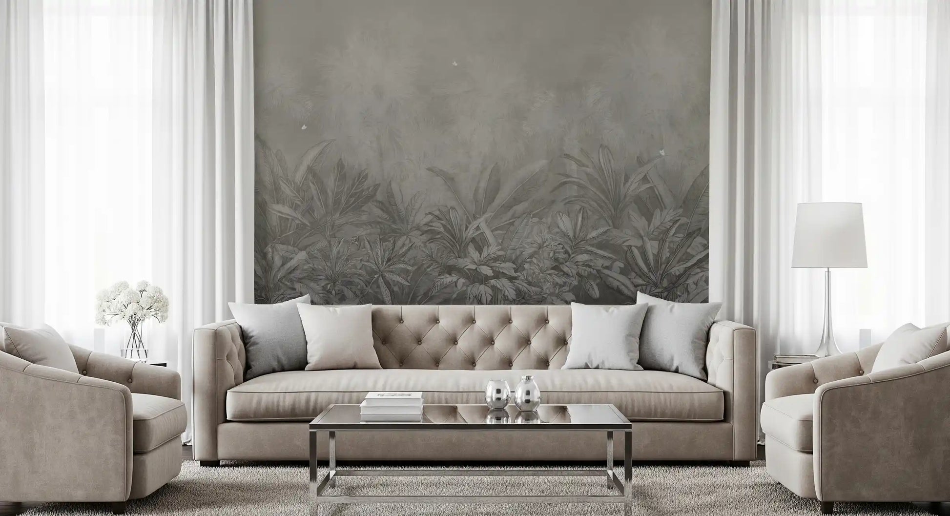 Jungle Mists - Dusk Wall Mural