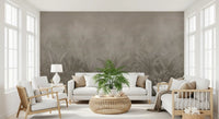 Jungle Mists - Sepia Wall Mural