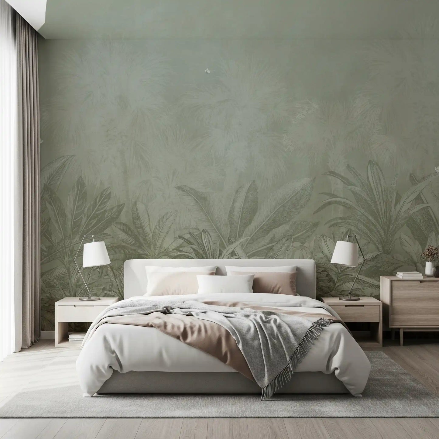 Jungle Mists - Water Wall Mural