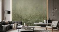 Jungle Mists - Olive Wall Mural