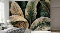 Lush Forest Botanical Study Wall Mural