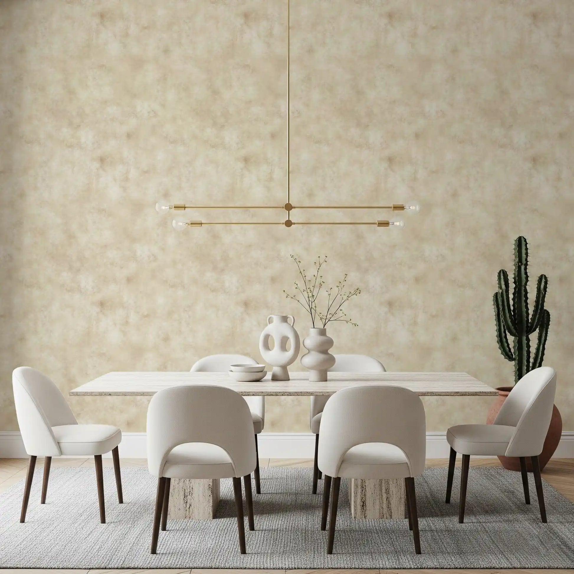 Painterly - Champagne Wallpaper⁠