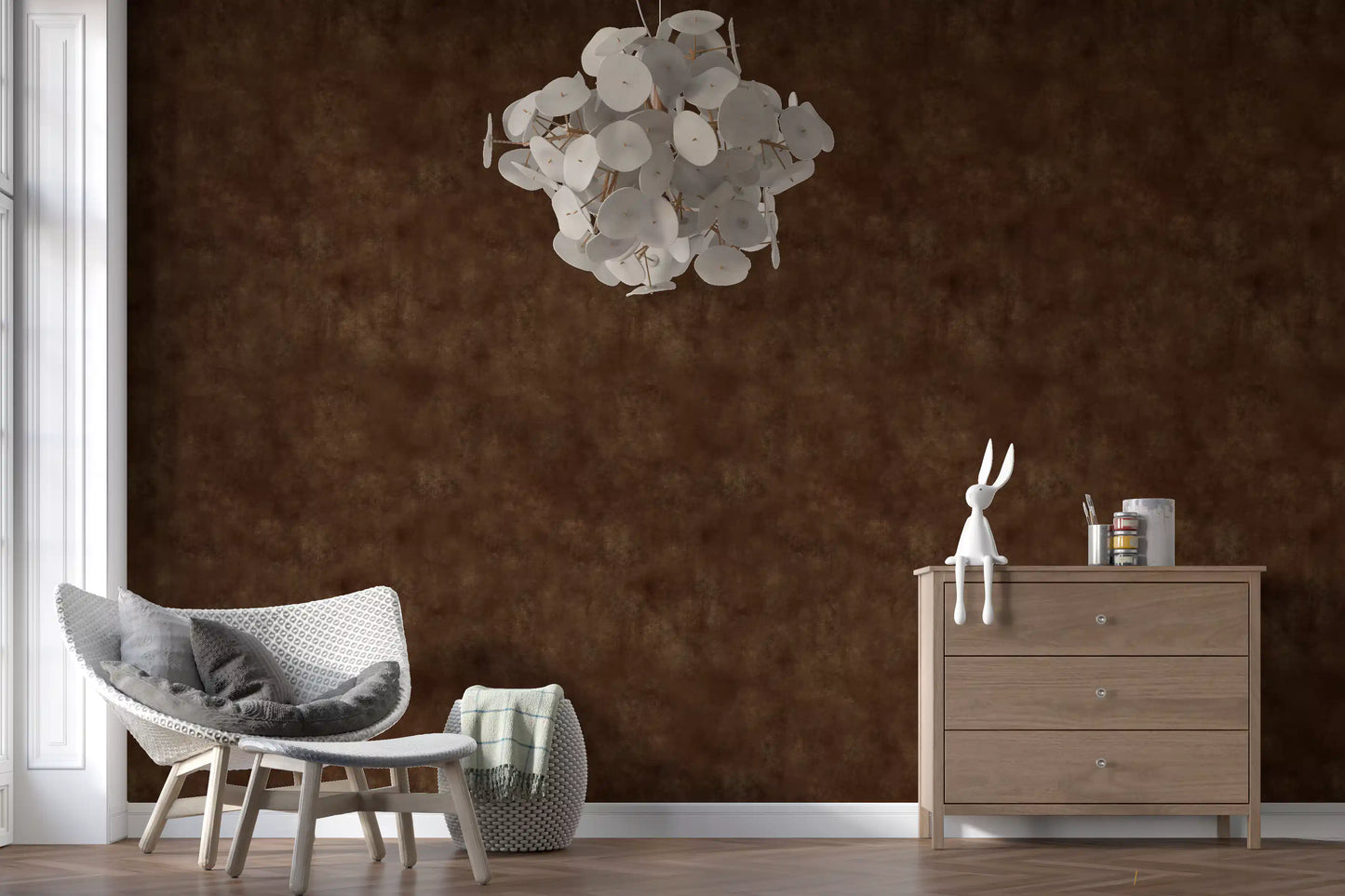 Painterly - Cinnamon Wallpaper⁠
