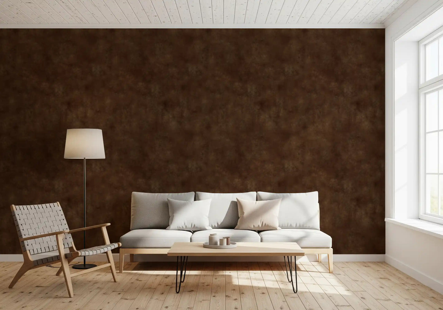 Painterly - Cinnamon Wallpaper⁠
