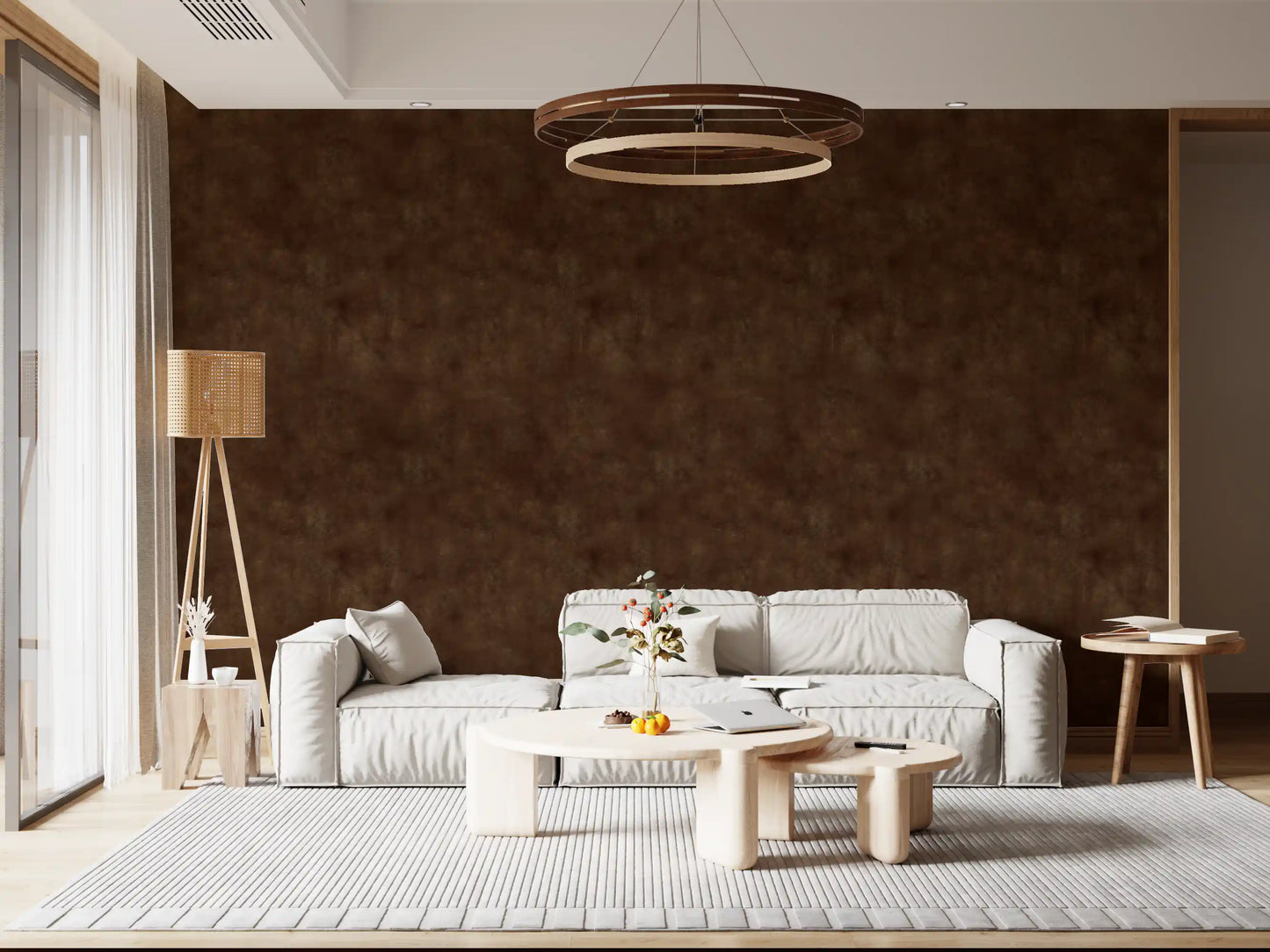 Painterly - Cinnamon Wallpaper⁠