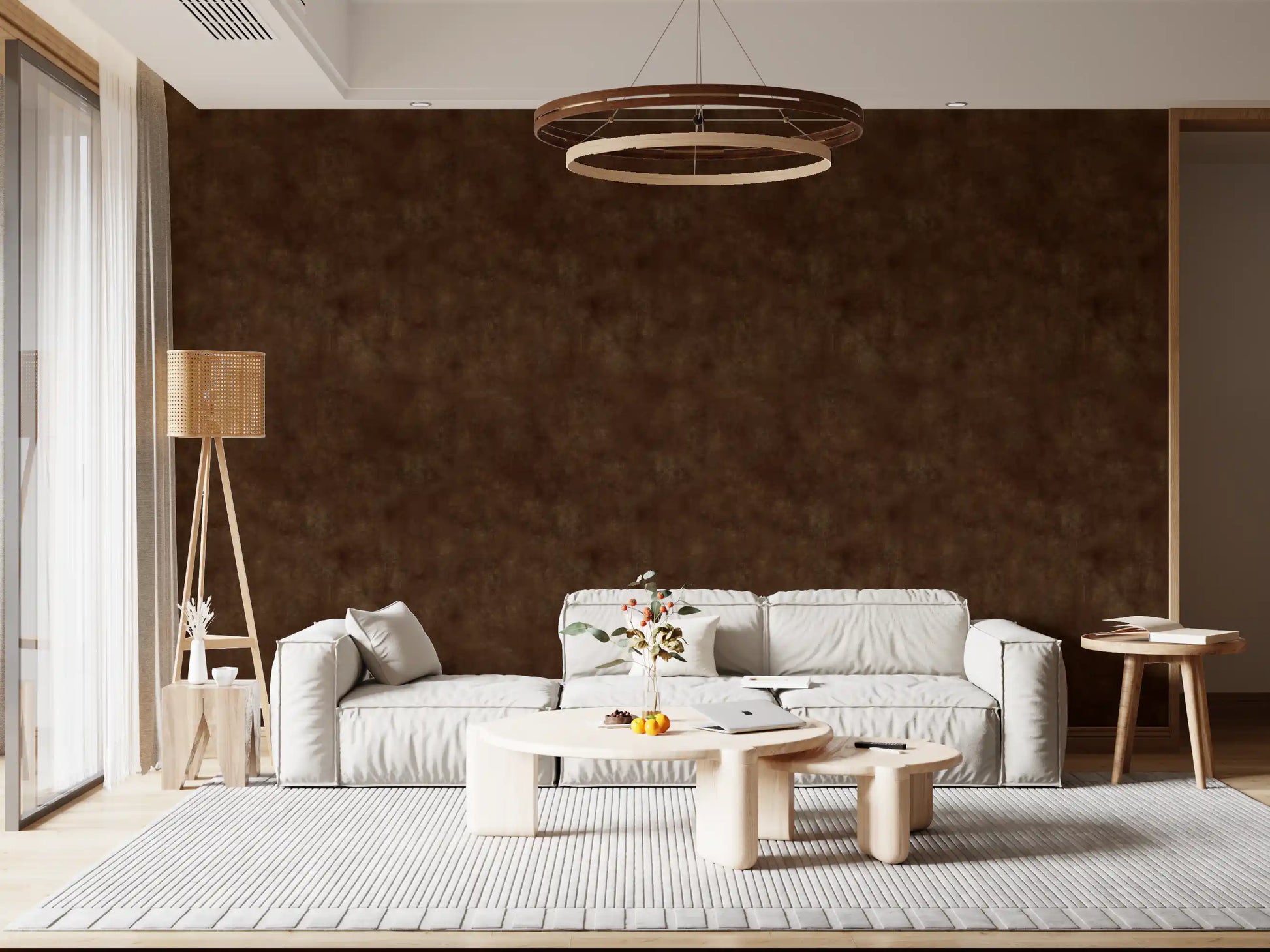 Painterly - Cinnamon Wallpaper⁠