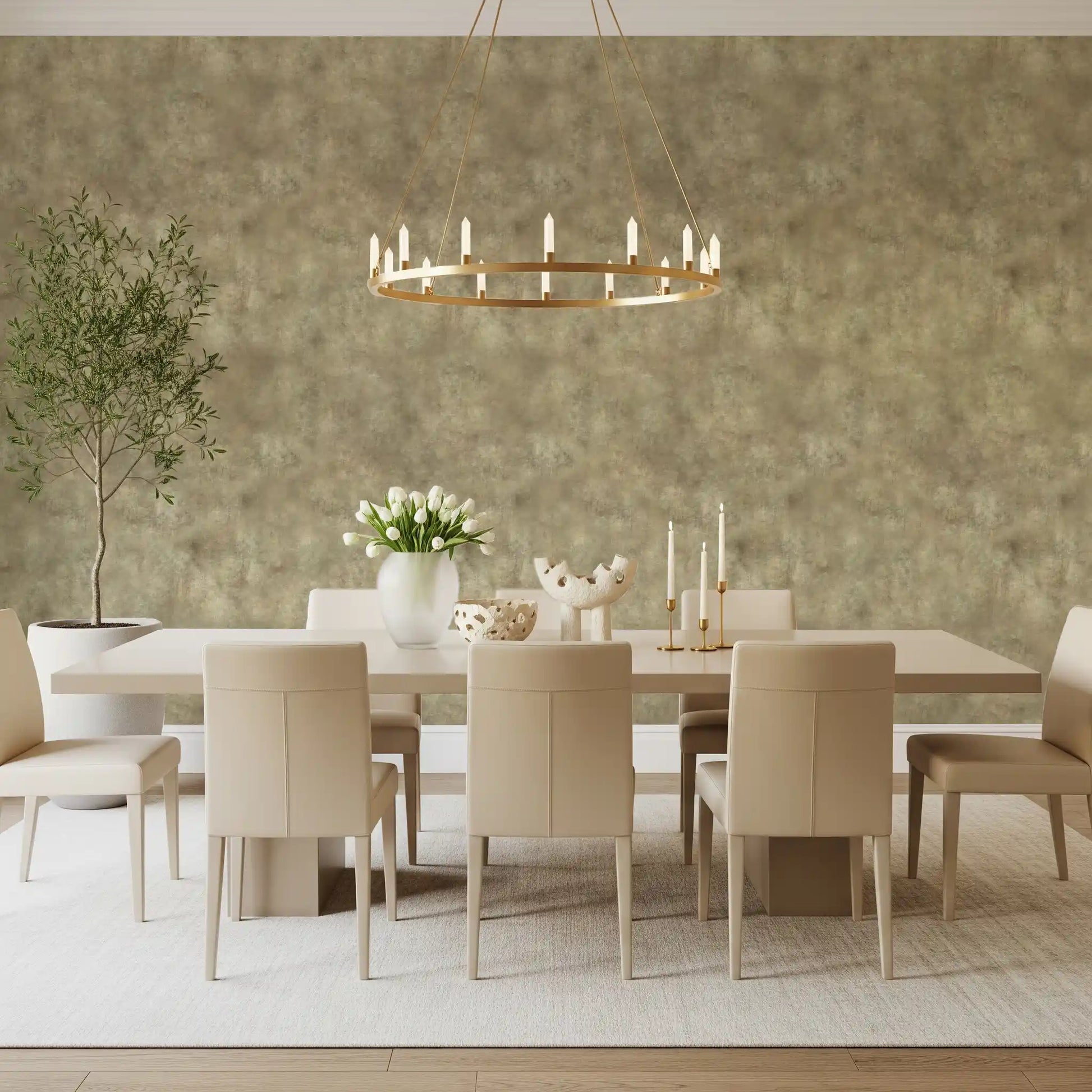 Painterly - Ginger Wallpaper⁠
