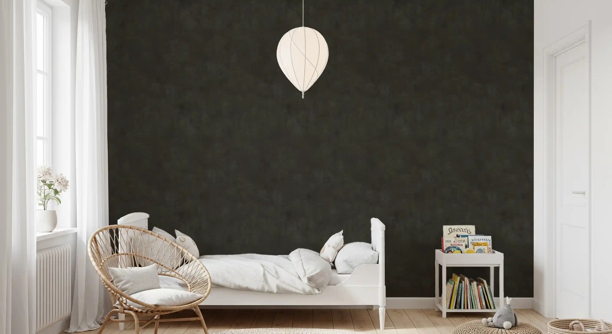 Painterly - Soot Wallpaper⁠