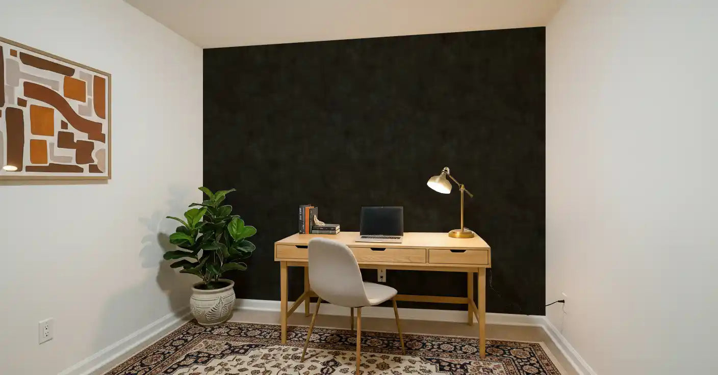 Painterly - Soot Wallpaper⁠