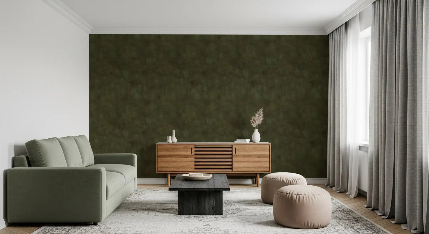 Painterly - Olive Wallpaper⁠
