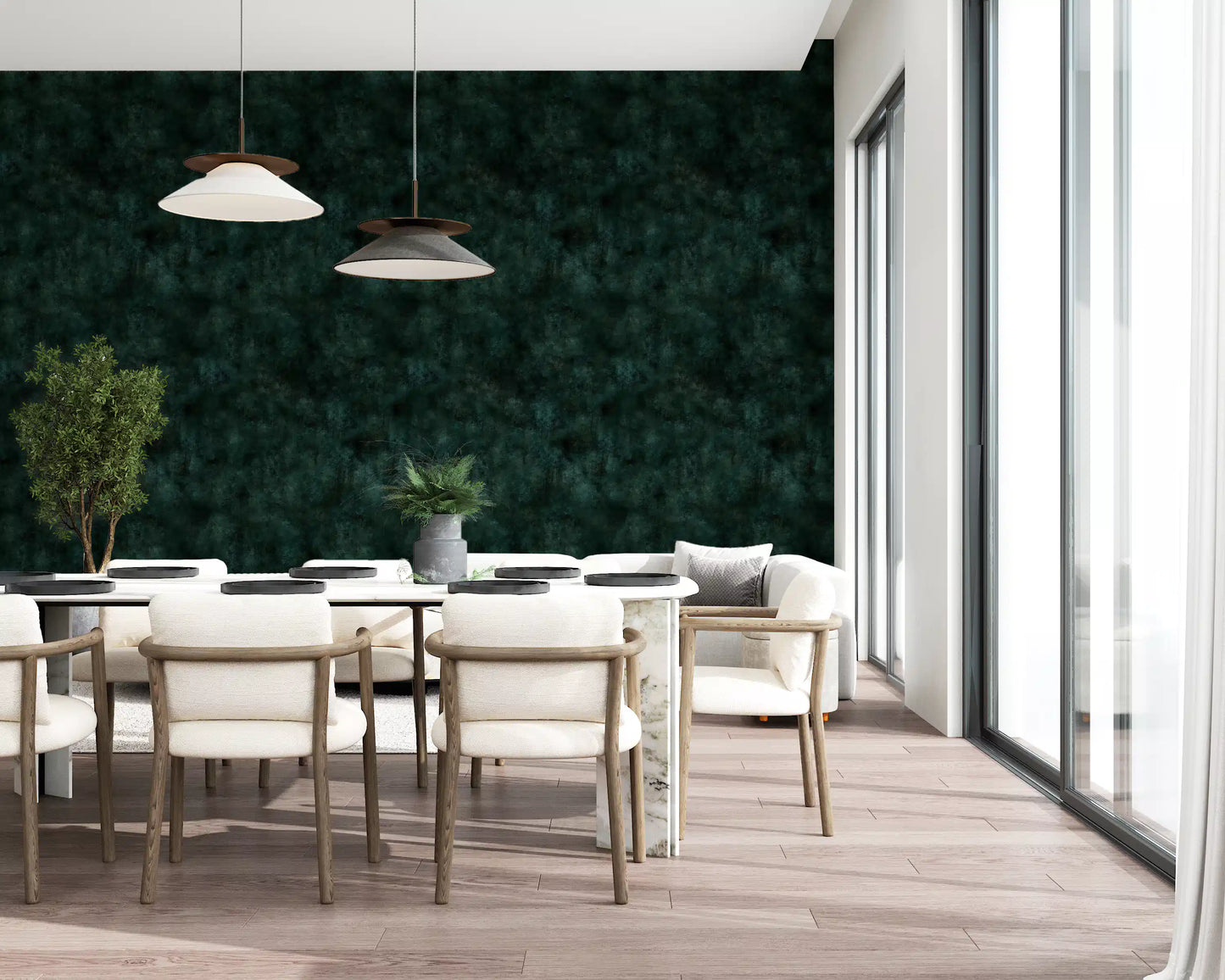 Painterly - Mineral Wallpaper⁠