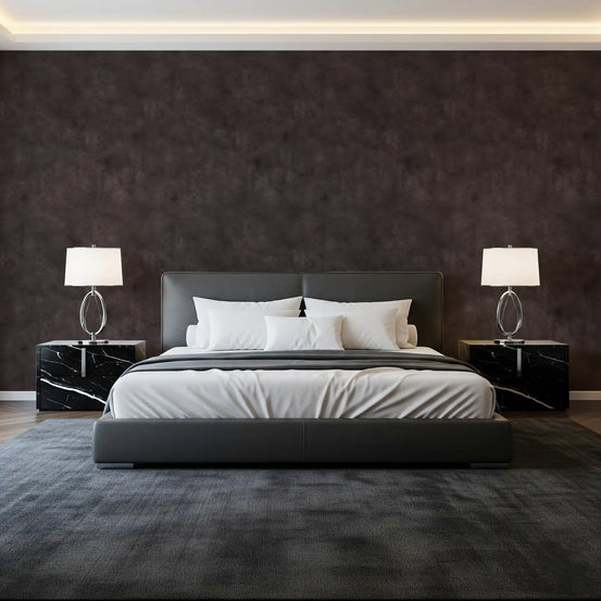 Painterly - Moody Plum Wallpaper⁠