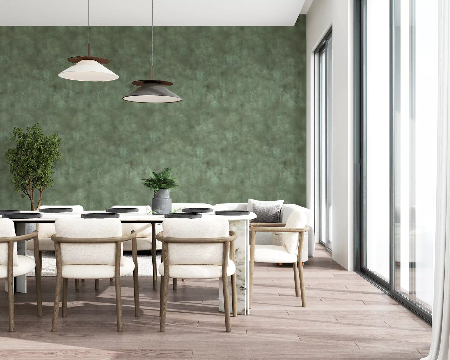 Painterly - Patina Wallpaper⁠