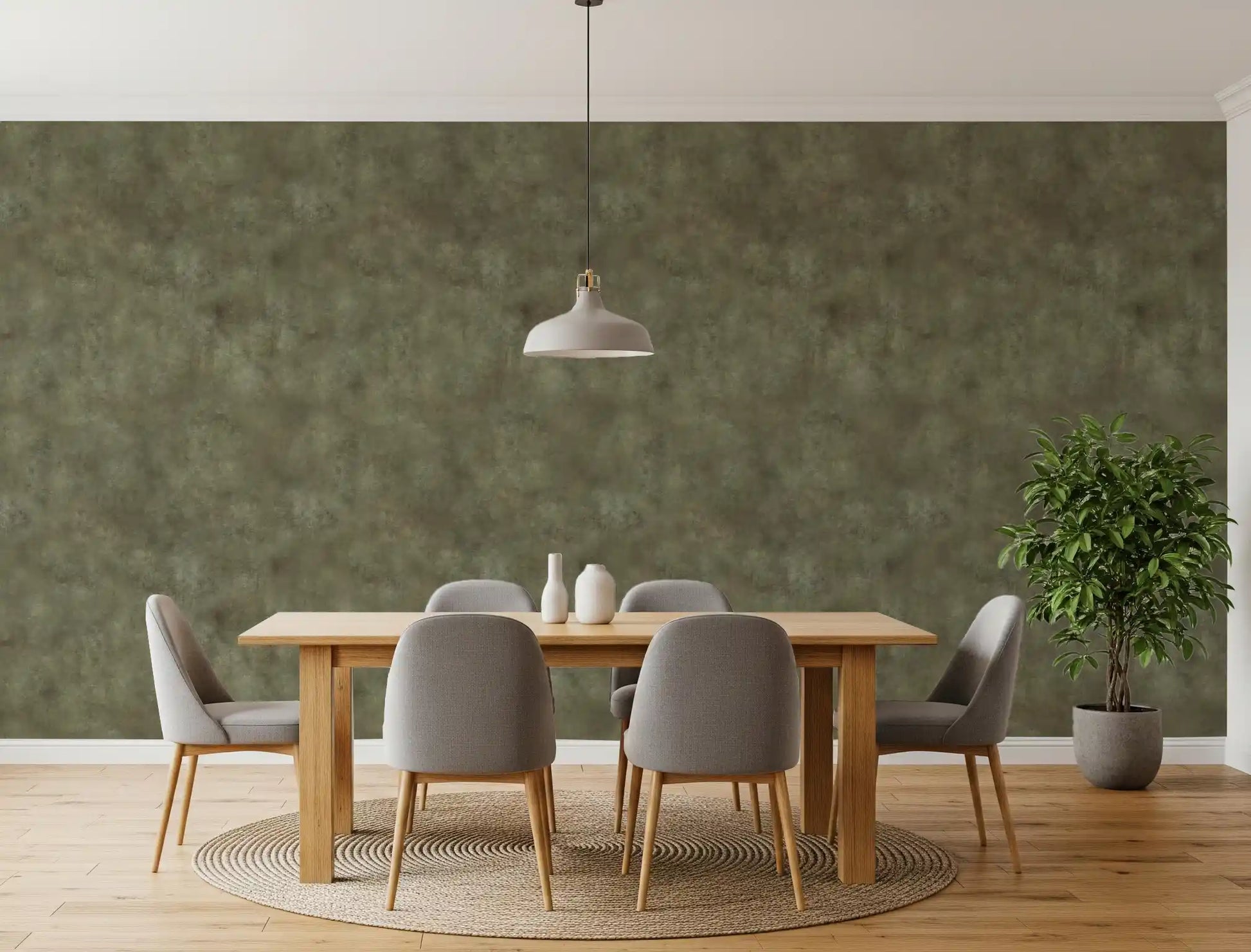 Painterly - Tobacco Wallpaper⁠